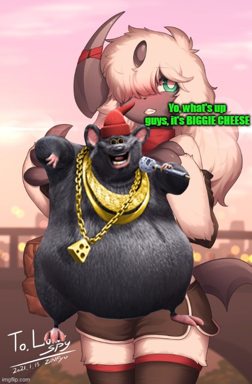 Image tagged in biggie cheese,furry,memes - Imgflip