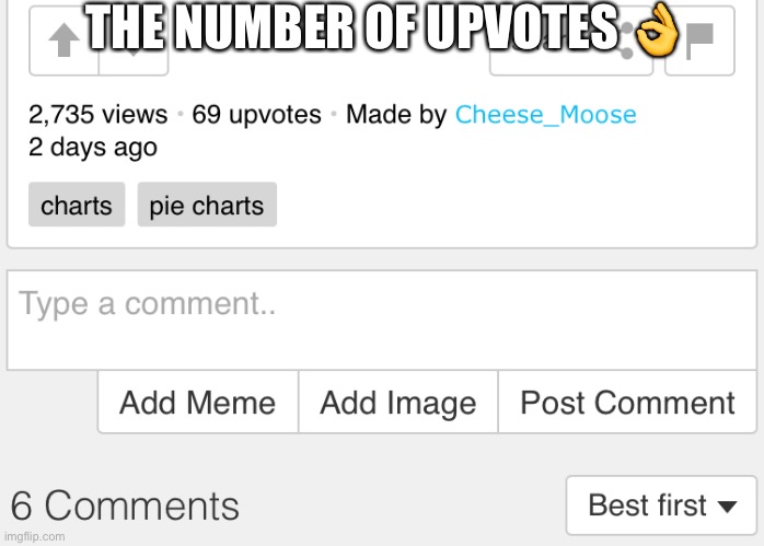 Perfect. | THE NUMBER OF UPVOTES 👌 | image tagged in 69 | made w/ Imgflip meme maker