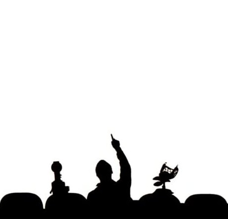 Mystery Science Theatre 3000 silhouettes Blank Meme Template