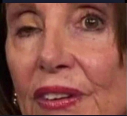 Drunken Nancy Pelosi Blank Meme Template