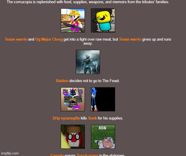 FINALLY SONK DIES. NEVER EVER GONNA SNUGGLE WITH YOU ANYMORE | made w/ Imgflip meme maker