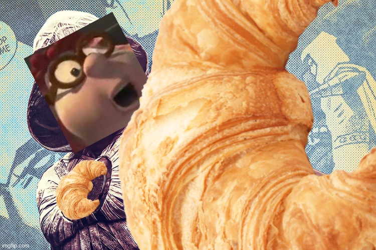 Croissant Knight | image tagged in moon knight,jimmy neutron | made w/ Imgflip meme maker