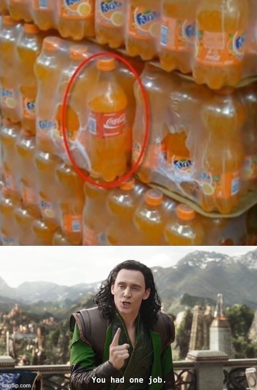 image tagged in you had one job just the one | made w/ Imgflip meme maker