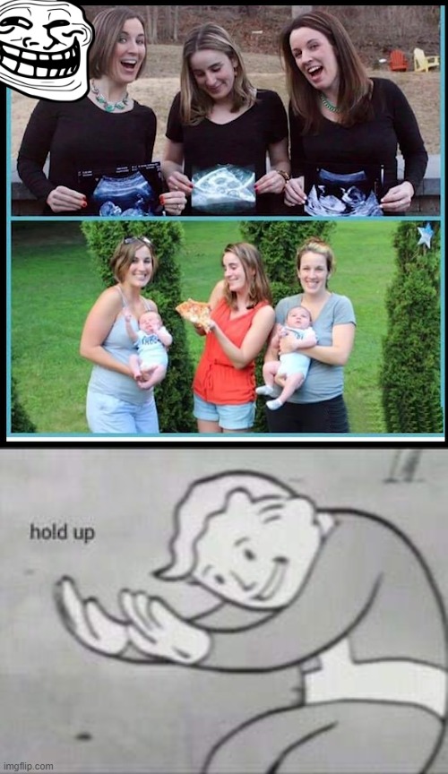 image tagged in fallout hold up | made w/ Imgflip meme maker
