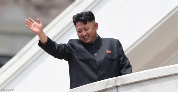 Kim Jong says goodbye | image tagged in kim jong says goodbye | made w/ Imgflip meme maker