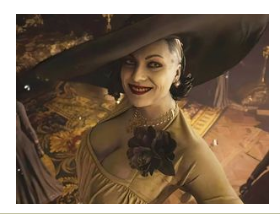 Lady Dimitrescu Blank Meme Template