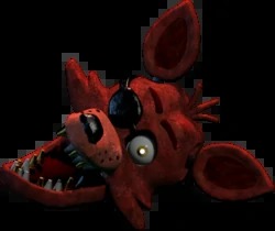 Foxy head Blank Meme Template