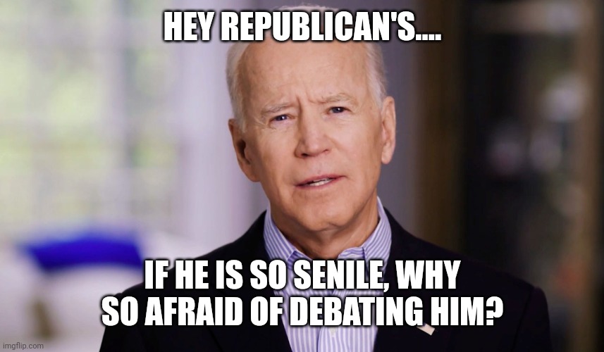 Scared of Bidenator - Imgflip