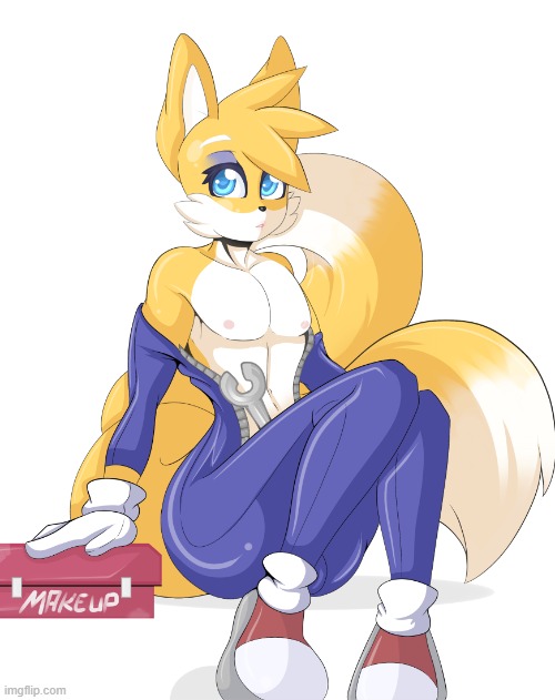 Noice (By Bc4life) | image tagged in furry,femboy,cute,tails | made w/ Imgflip meme maker