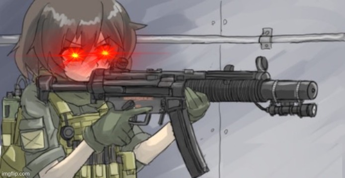 anime sniper | image tagged in anime sniper | made w/ Imgflip meme maker