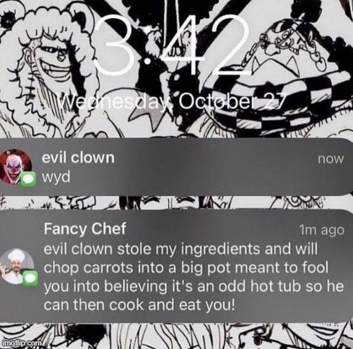 evil clown | made w/ Imgflip meme maker