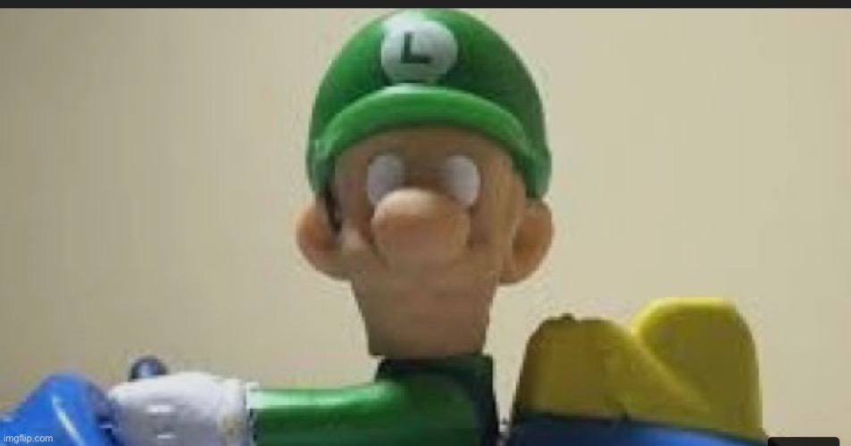 The Luigi stare | made w/ Imgflip meme maker