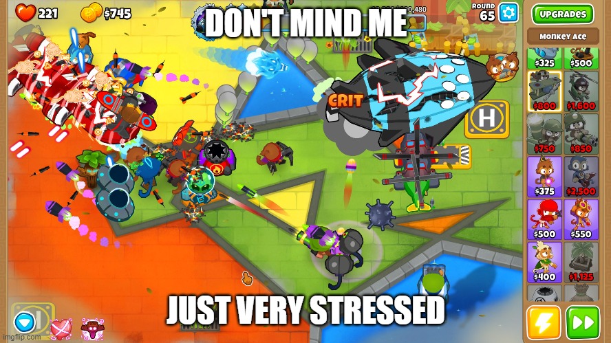 I lost anyways | DON'T MIND ME; JUST VERY STRESSED | made w/ Imgflip meme maker