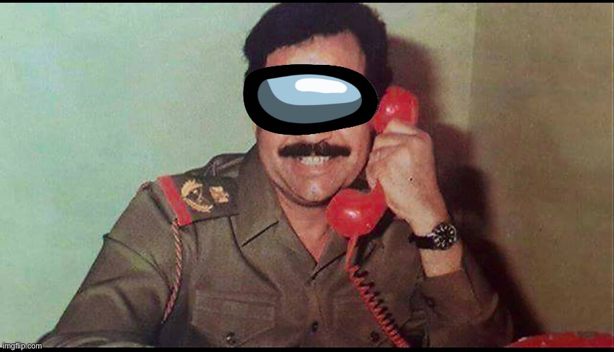 Saddam Hussein | image tagged in saddam hussein | made w/ Imgflip meme maker