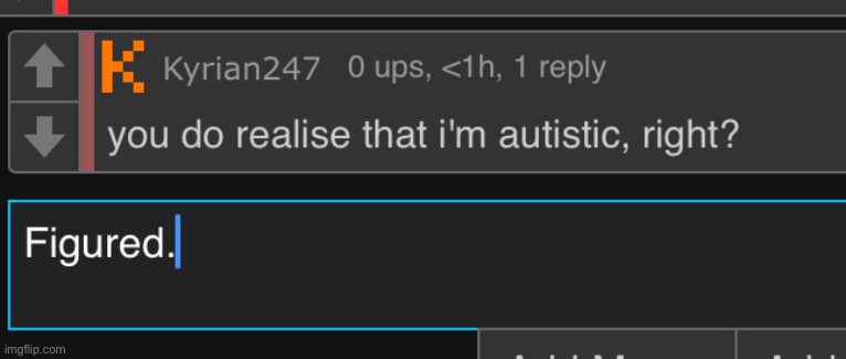 What was that word Blue_Honu used?  I’m being a meany ABLEIST? | made w/ Imgflip meme maker