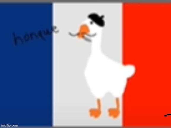 french duck | image tagged in duck | made w/ Imgflip meme maker