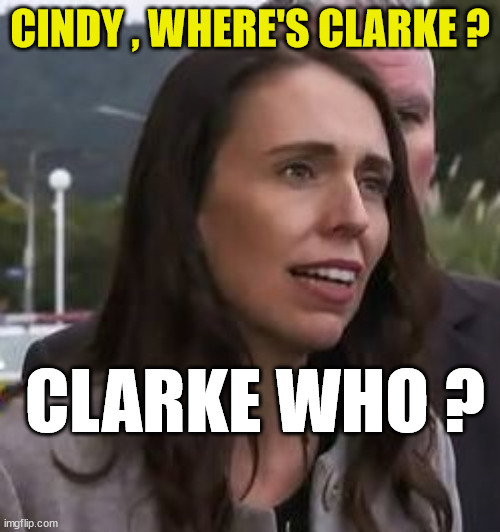 Clarke Who |  CINDY , WHERE'S CLARKE ? CLARKE WHO ? | image tagged in where's waldo,everywhere,new zealand,missing,rumors,liar liar pants on fire | made w/ Imgflip meme maker