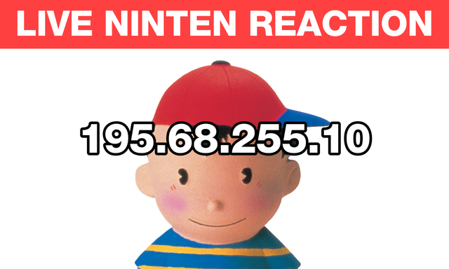 High Quality Live Ninten Reaction Blank Meme Template