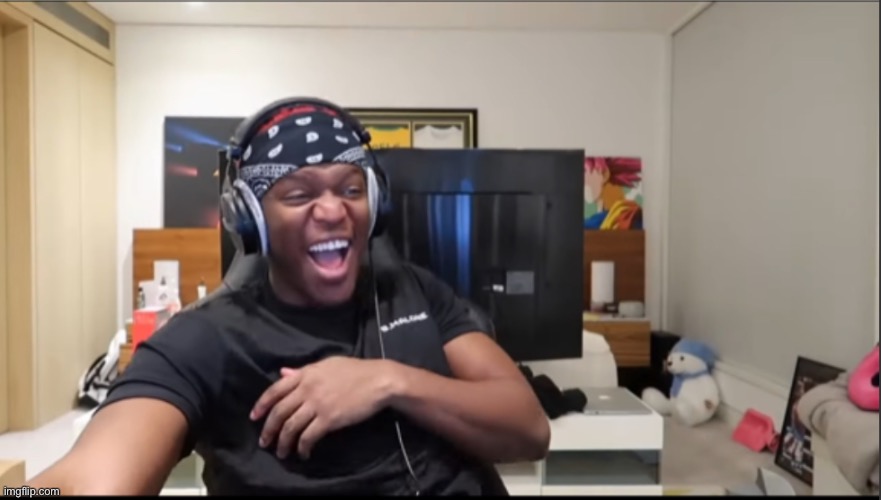 Ksi laughing (best laughs) | image tagged in ksi laughing best laughs | made w/ Imgflip meme maker