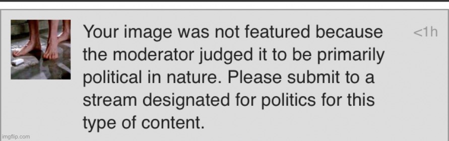 That was a very political image indeed | made w/ Imgflip meme maker