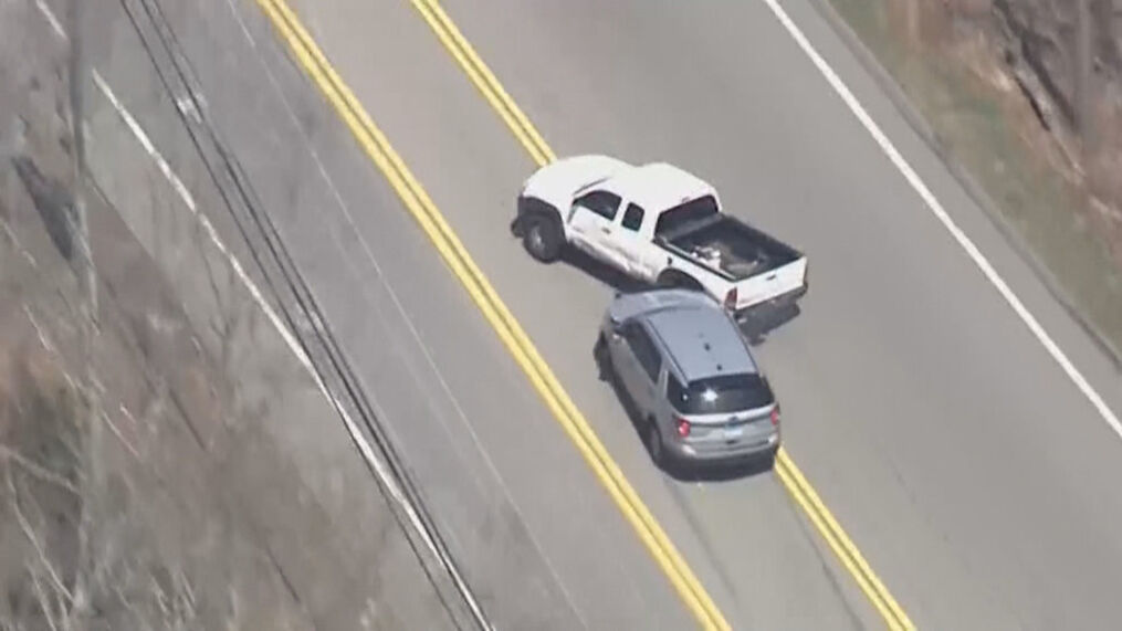 Tri-state police chase Blank Meme Template