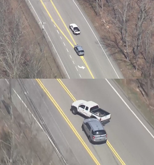 MA-RI-CT Police Chase Blank Meme Template