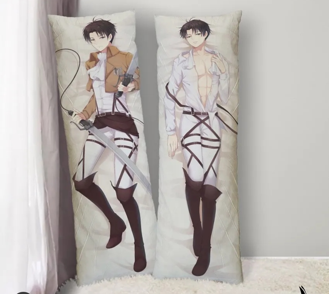 High Quality Levi pillow Blank Meme Template