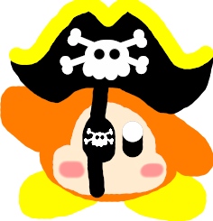 High Quality Pirate Waddle Dee Blank Meme Template