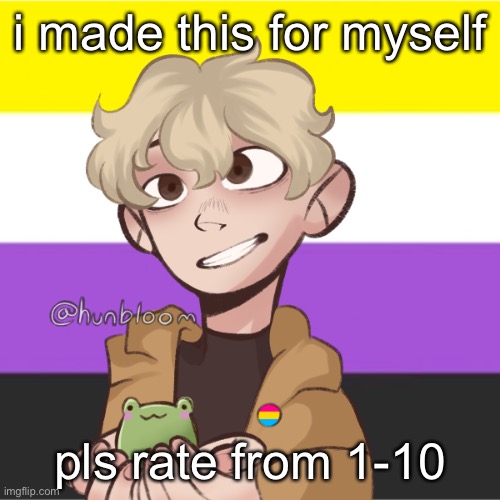 (: | i made this for myself; pls rate from 1-10 | image tagged in ollieson character maker picrew | made w/ Imgflip meme maker