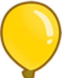 High Quality Yellow bloon Blank Meme Template