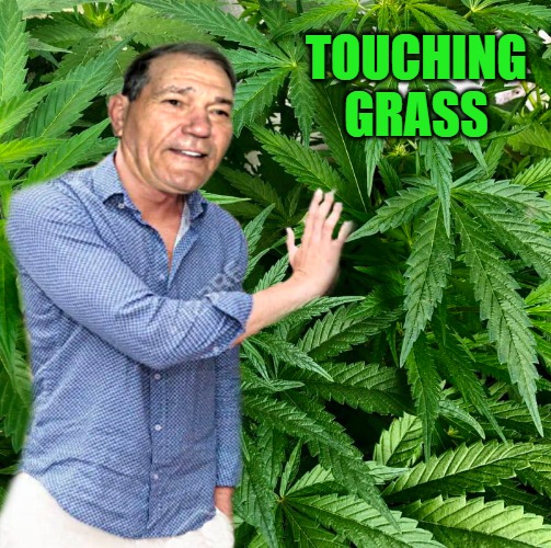 TOUCHING GRASS | made w/ Imgflip meme maker