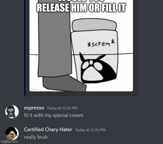 made w/ Imgflip meme maker