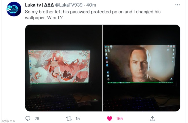 W | made w/ Imgflip meme maker