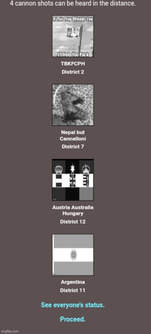 Tributes - le mataron... | made w/ Imgflip meme maker