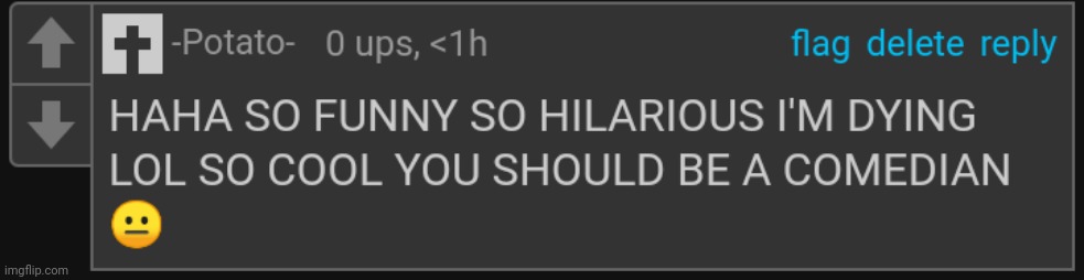 wow I'm so funny :l | made w/ Imgflip meme maker