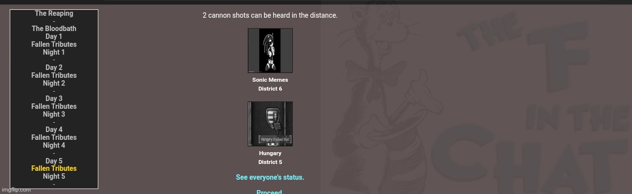 Tributes 4 - F | made w/ Imgflip meme maker