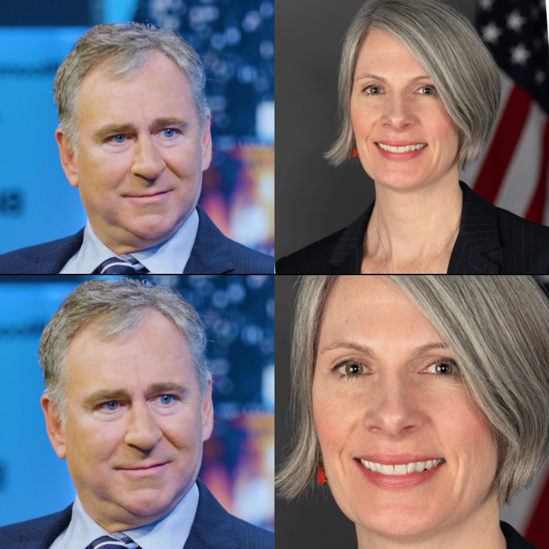 High Quality Ken Griffin + Ethical advice commission Blank Meme Template