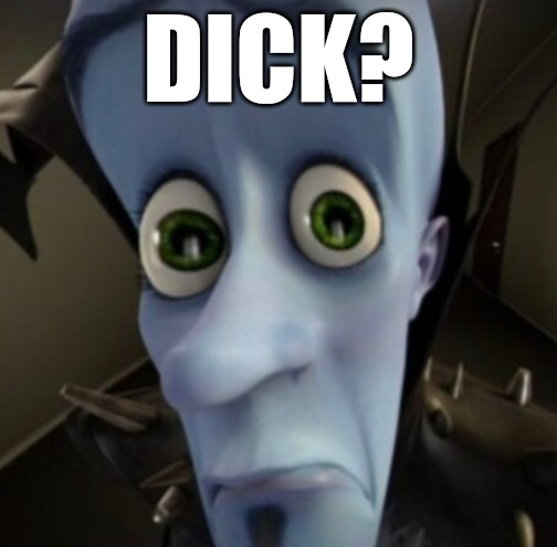 No bitches? | DICK? | image tagged in no bitches | made w/ Imgflip meme maker