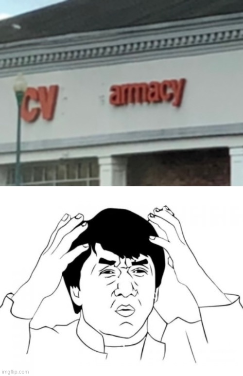 CV armacy | image tagged in jackie chan confused | made w/ Imgflip meme maker