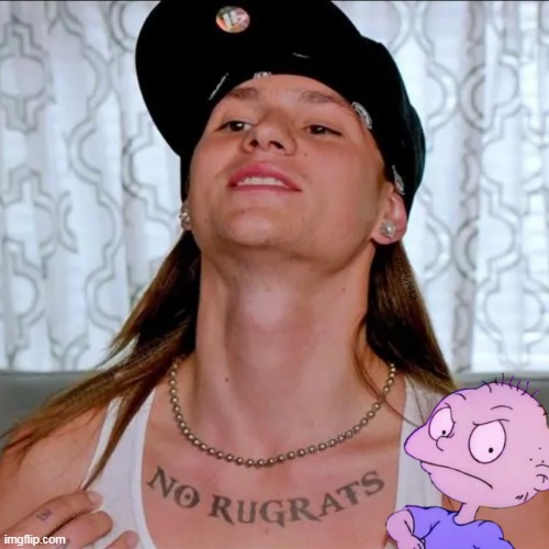 image tagged in tattoos,tattoo,rugrats,no regrets,tommy pickles,cartoon | made w/ Imgflip meme maker
