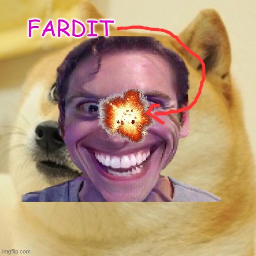 DOGE = GROGE | FARDIT | image tagged in fun | made w/ Imgflip meme maker