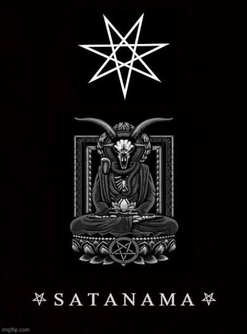 Satan's Chakra | image tagged in satan,satanama,kundalini,magnum opus,chakras,meditation | made w/ Imgflip meme maker