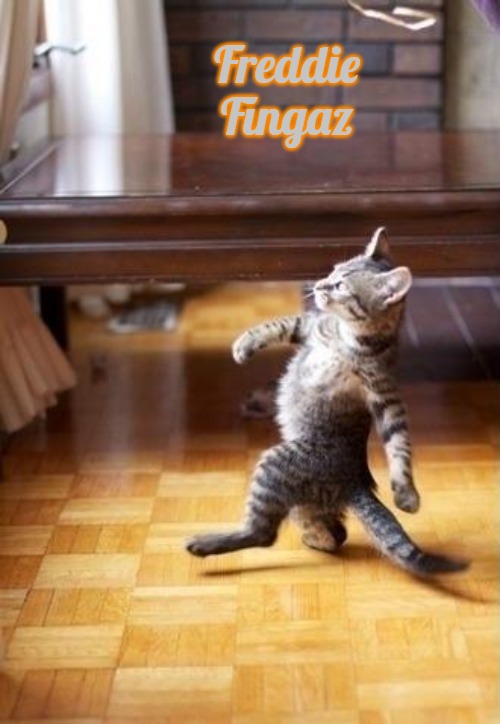 Cool Cat Stroll Meme | Freddie Fingaz | image tagged in memes,cool cat stroll,slavic lives matter | made w/ Imgflip meme maker