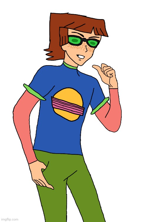 Harold from Total Drama but in Anime | image tagged in drawings,tracing,total drama,harold | made w/ Imgflip meme maker