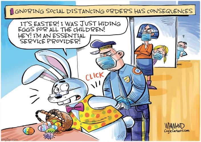 Bunny arrested | image tagged in children,easter,eggs,comics/cartoons,comics,bunny | made w/ Imgflip meme maker