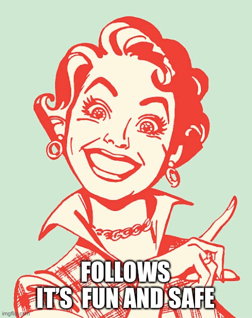 Batshit crazy | FOLLOWS
IT’S  FUN AND SAFE | image tagged in batshit crazy | made w/ Imgflip meme maker