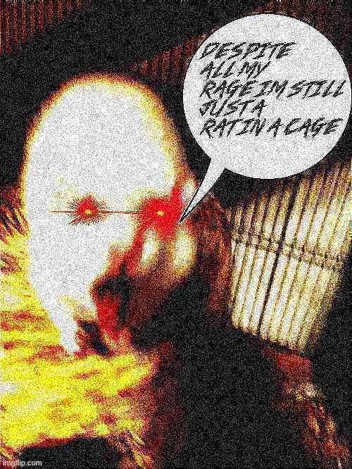 Bullet with Butterfly Wings | image tagged in rmk,rat,rat in a cage | made w/ Imgflip meme maker