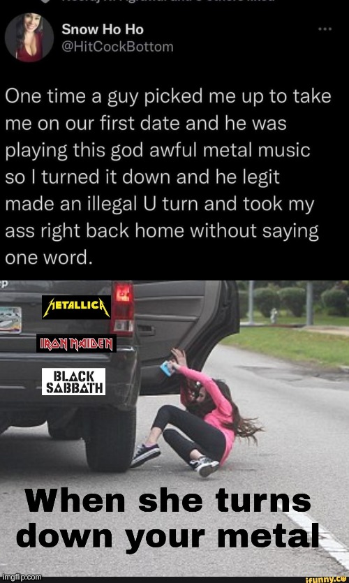 Don't touch my damn metal! | made w/ Imgflip meme maker