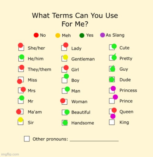 UwU | image tagged in pronouns sheet | made w/ Imgflip meme maker