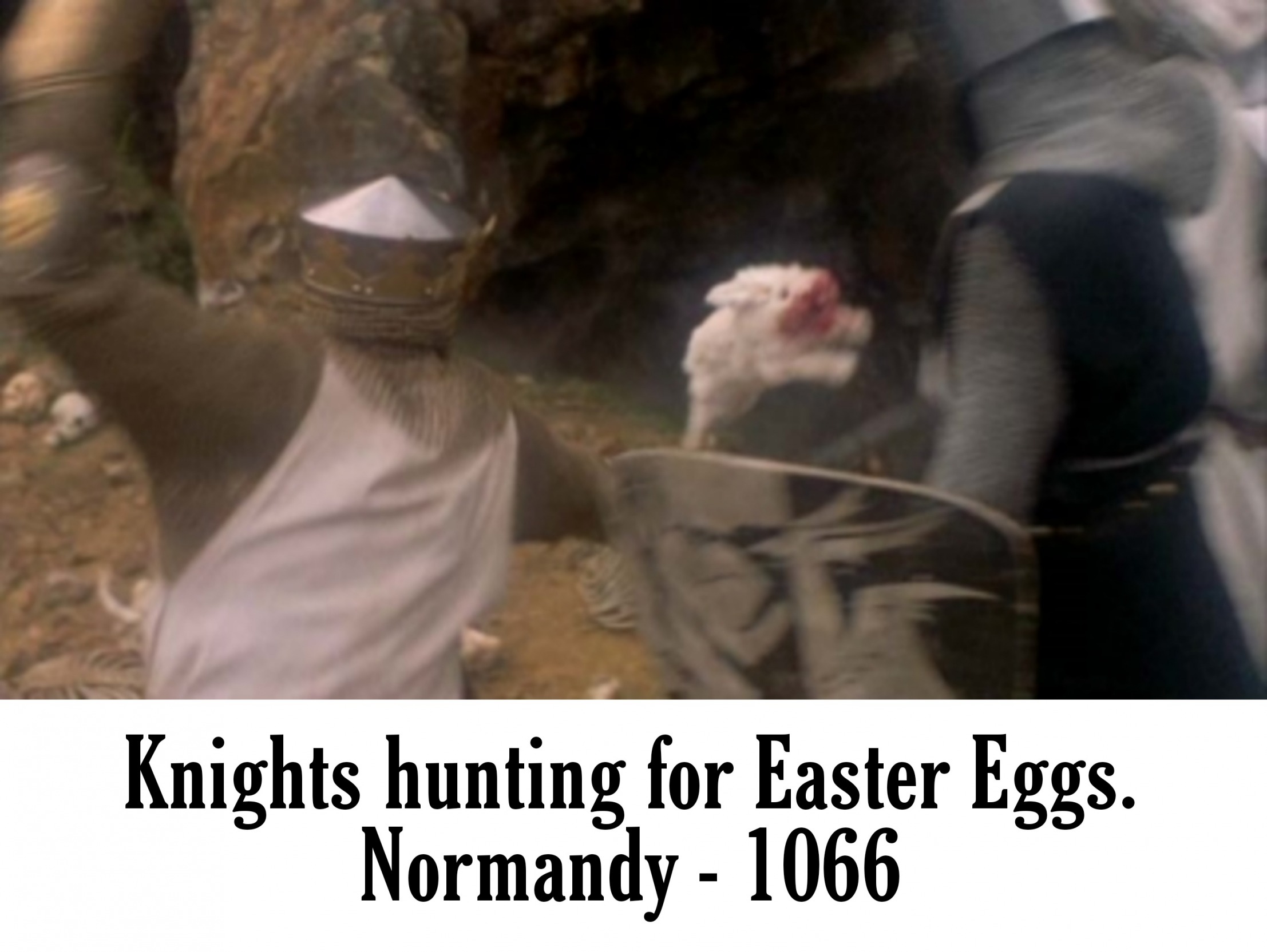 Easter Knights Blank Meme Template
